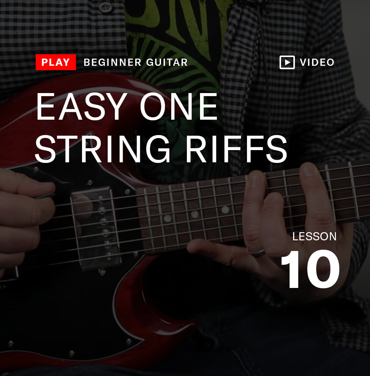 Easy one string riffs