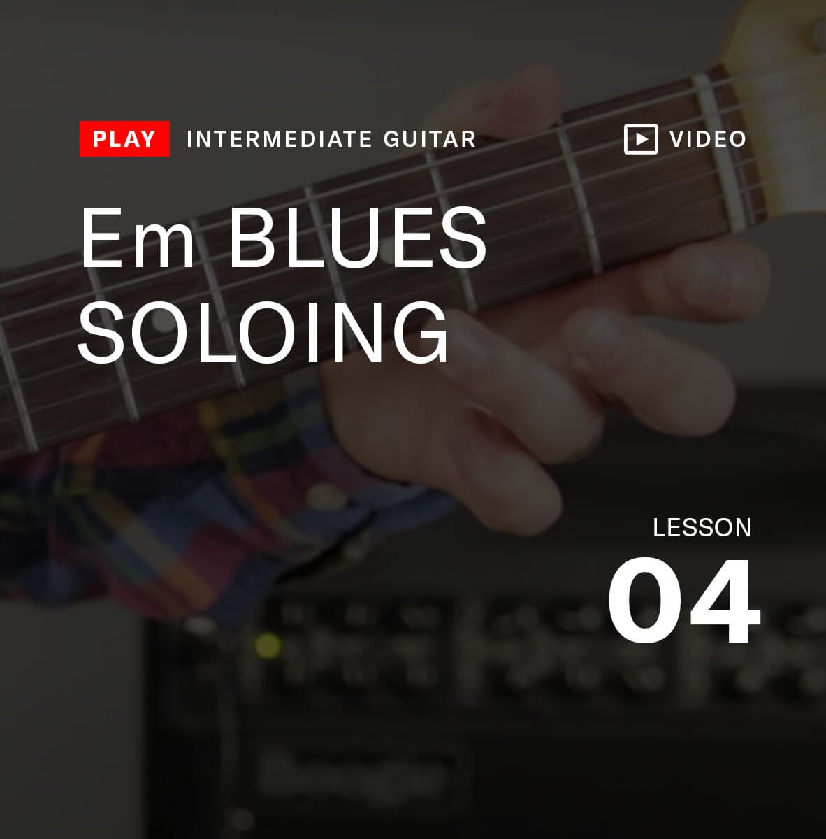 Em blues soloing lesson 4