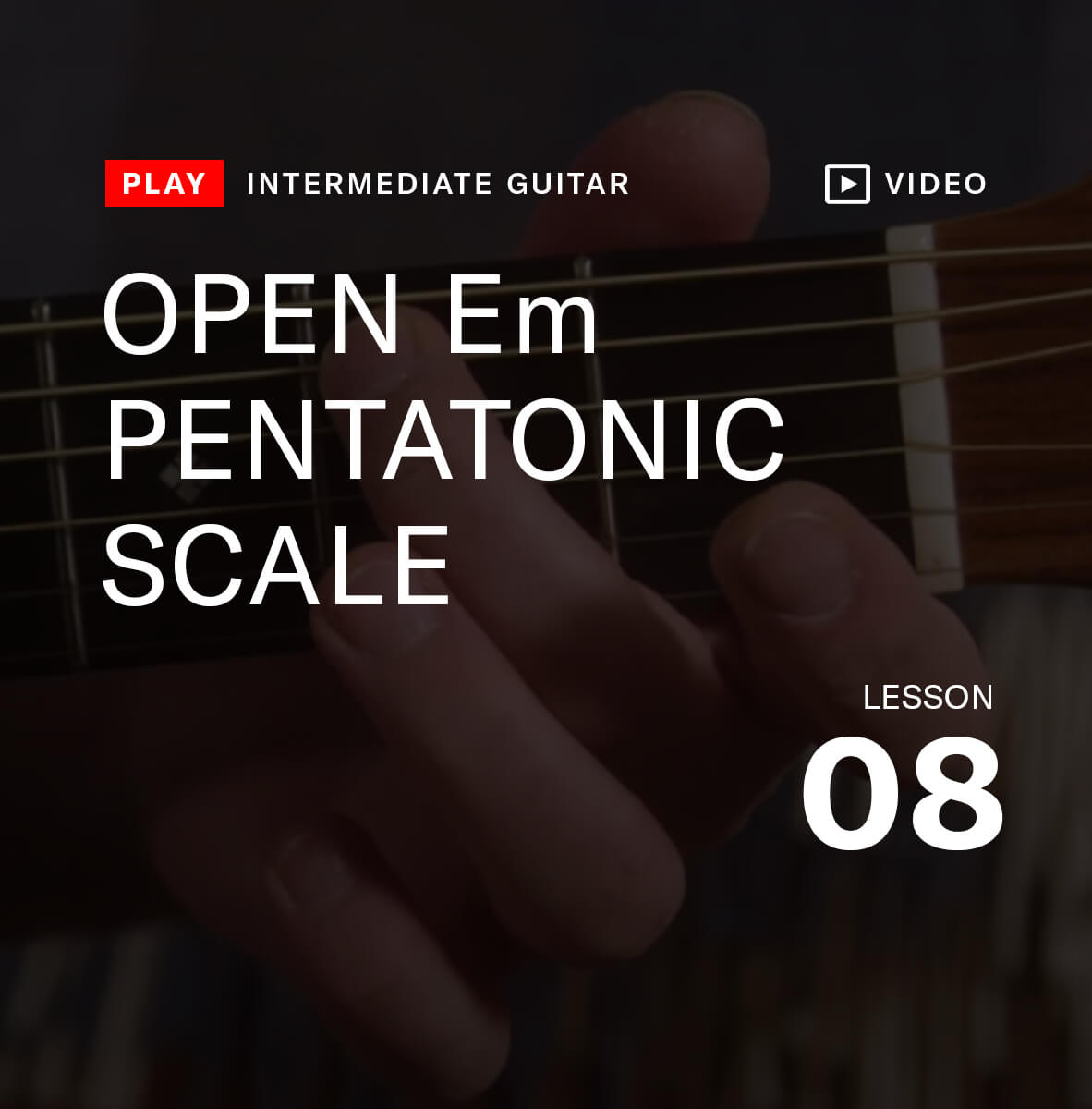 open em pentatonic Left