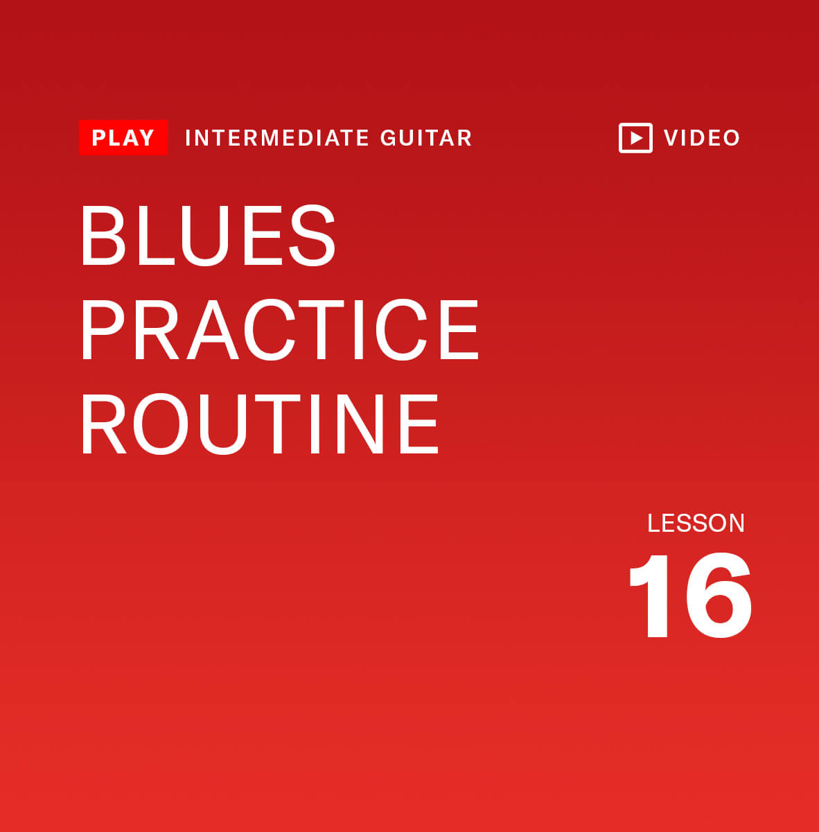 blues practice routines