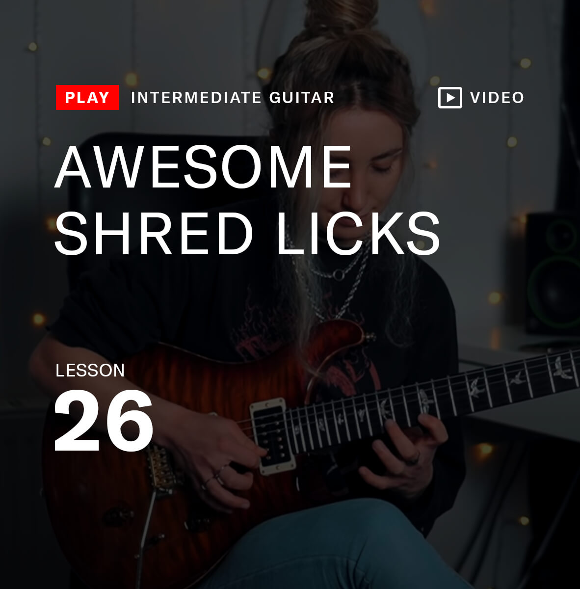 Awesome shred licks
