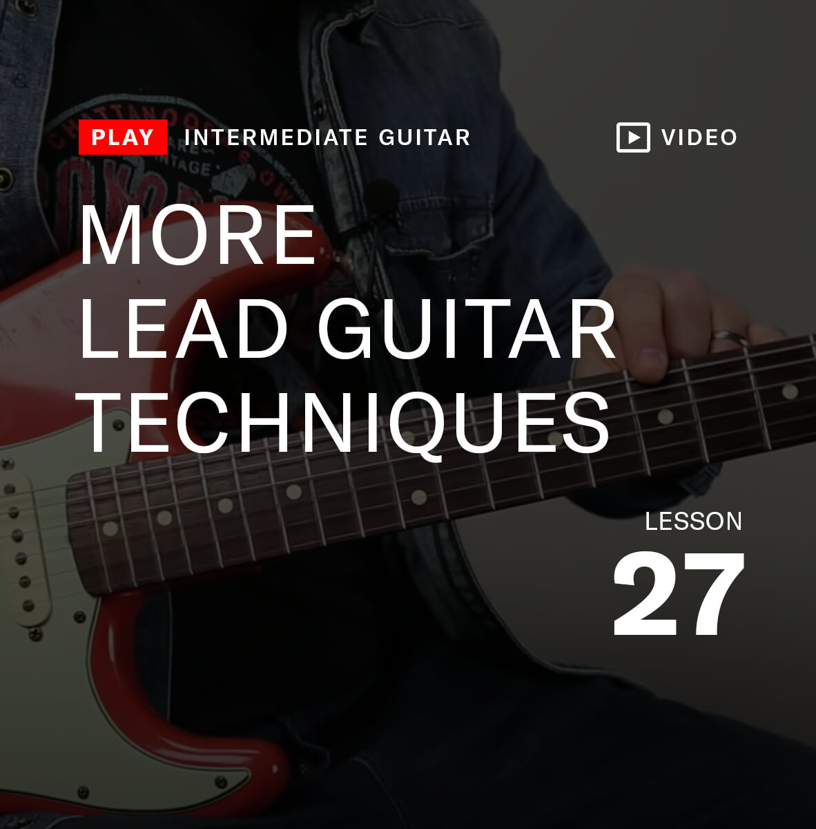 More lead guitar techniques