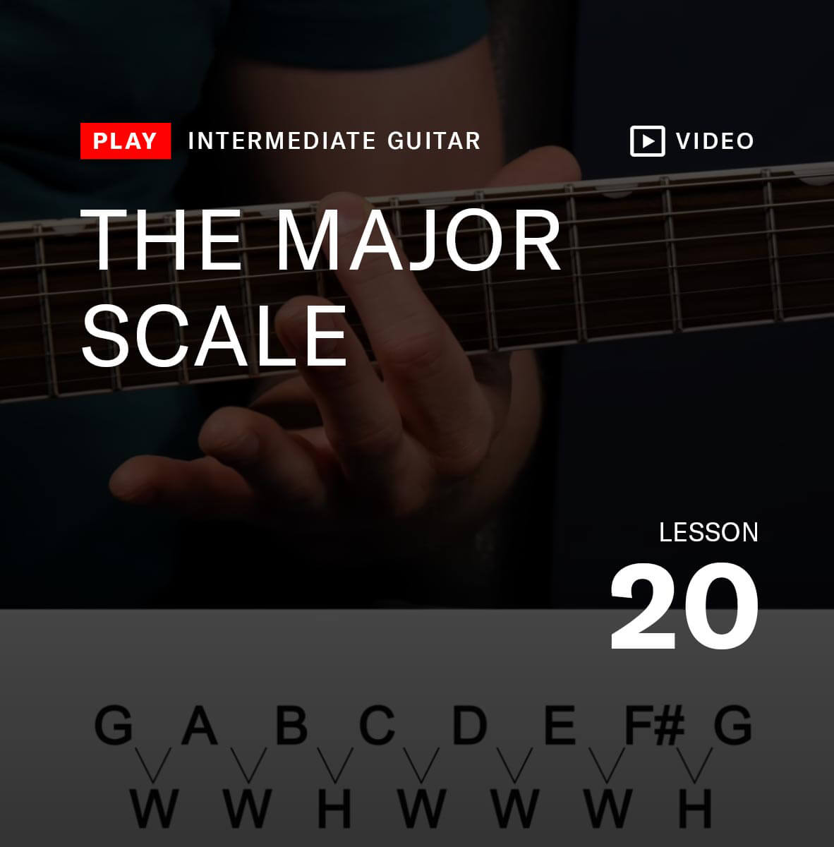 the major scale 
