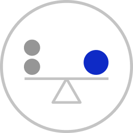 Balanced tension icon