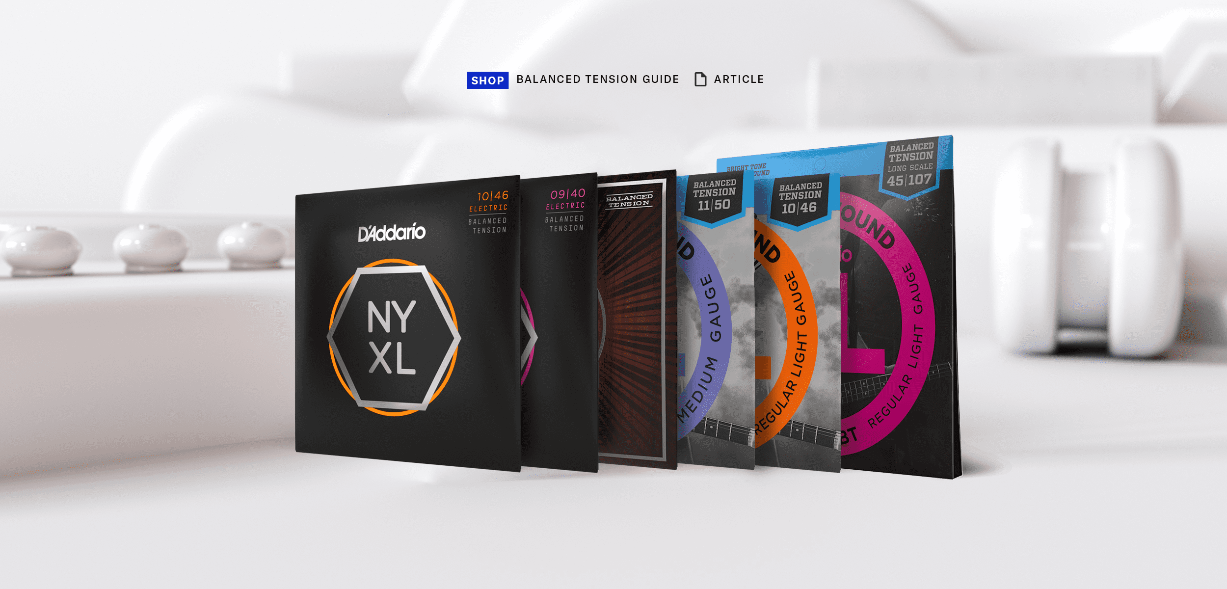 BALANCED TENSION GUITAR STRINGS