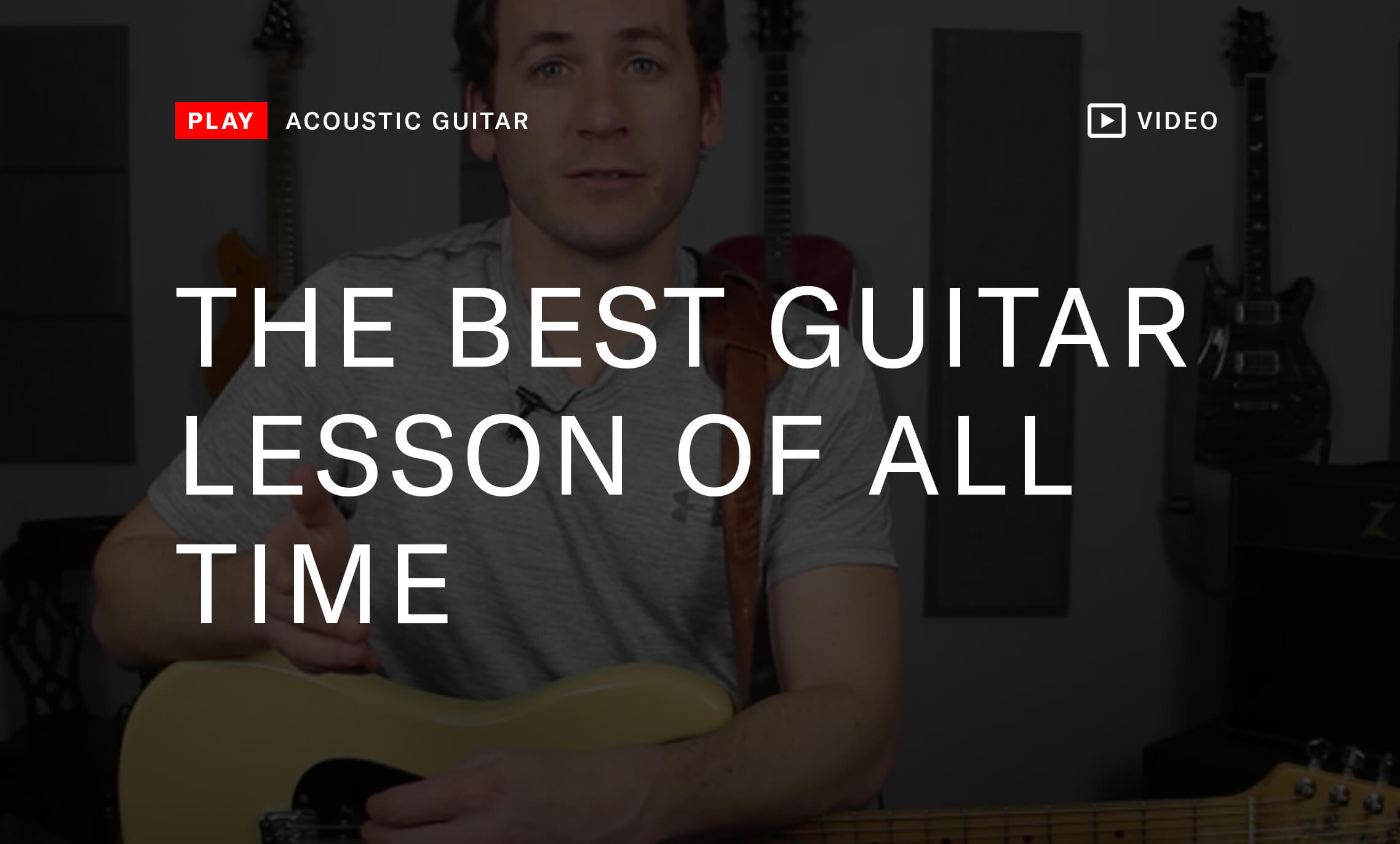 The best guitar lesson of all time