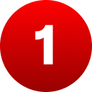 Red #1 icon