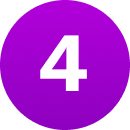 Purple #4 icon
