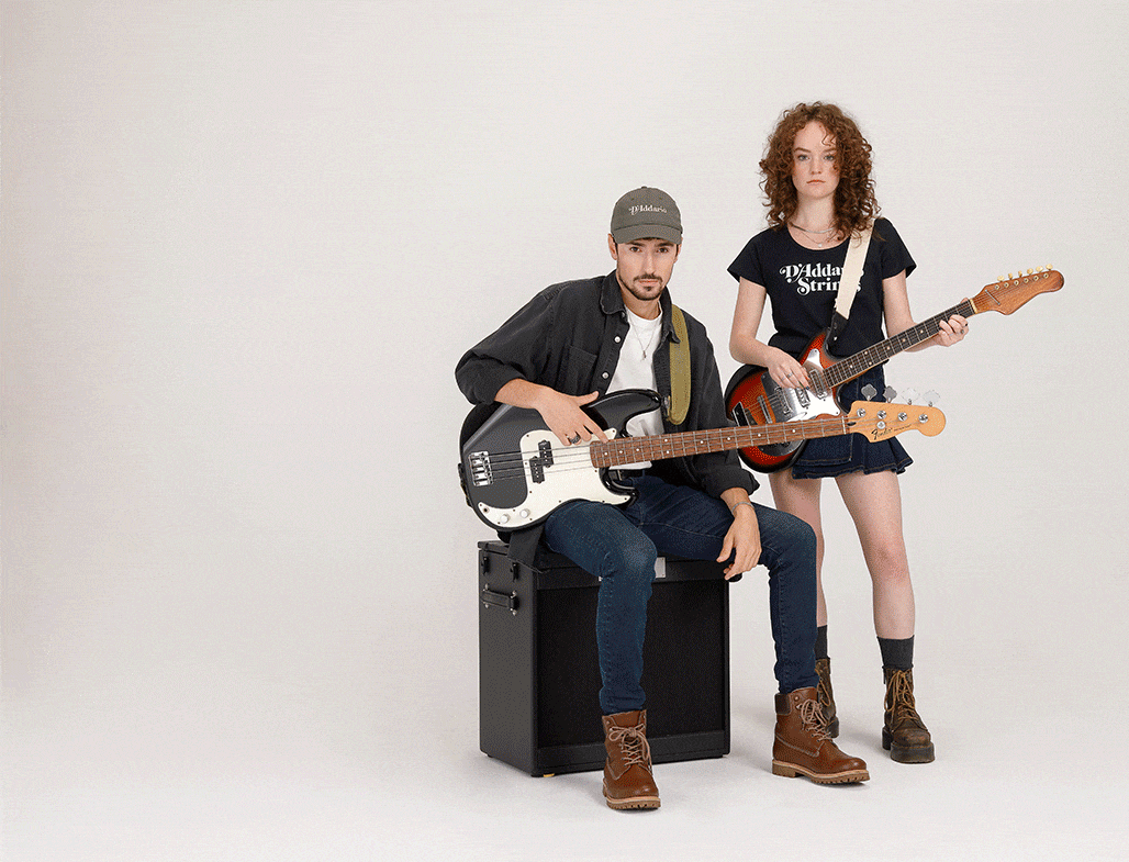 D'Addario merch on sale