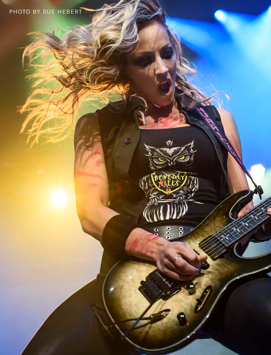 Nita Strauss, professional rock guitarist