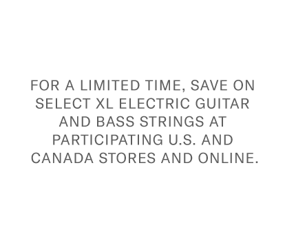XL Strings Sale