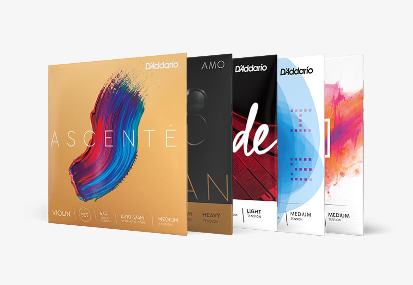 D'Addario strings collection