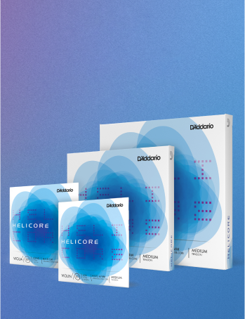 Helicore strings