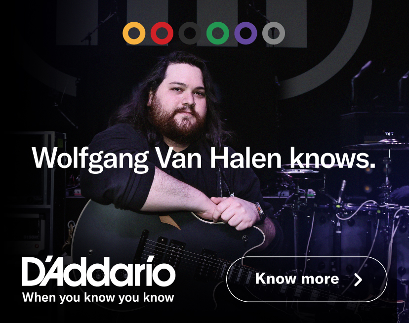 Wolfgang VanHalen for D’Addario, When You Know You Know.