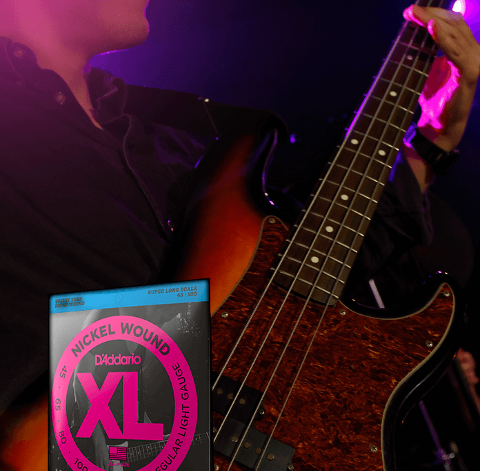 XL Nickel bass guitar strings